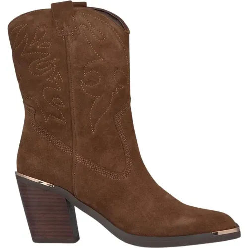 Square Toe Cowboy Boot , Damen, Größe: 35 EU - Alma en Pena - Modalova