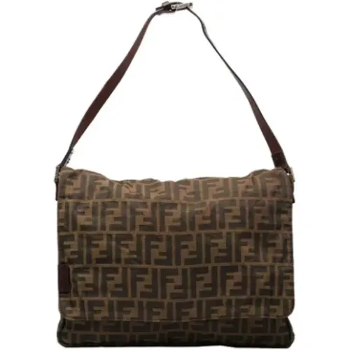 Pre-owned Canvas handbags , female, Sizes: ONE SIZE - Fendi Vintage - Modalova