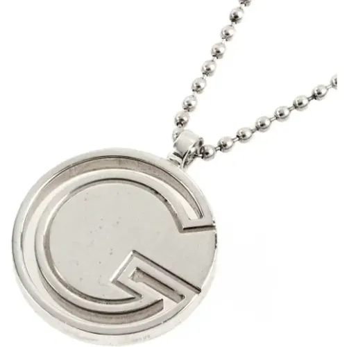 Pre-owned Jewellery, female, , Size: ONE SIZE Pre-owned Metal necklaces - Gucci Vintage - Modalova