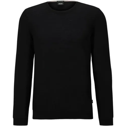 Slim Fit Wollpullover Boss - Boss - Modalova