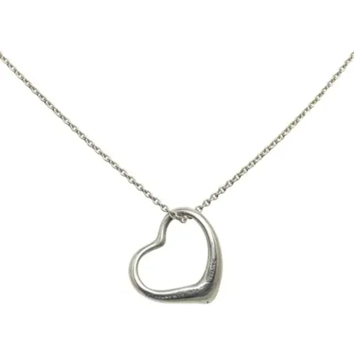 Pre-owned Jewellery, female, , Size: ONE SIZE Pre-owned Silver necklaces - Tiffany & Co. Pre-owned - Modalova