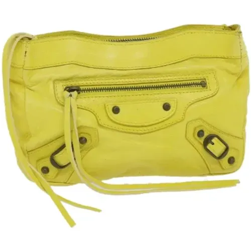 Pre-owned Clutches, female, , Size: ONE SIZE Pre-owned Leather balenciaga-bags - Balenciaga Vintage - Modalova