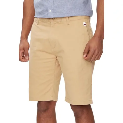 Plain Zip Shorts , male, Sizes: W29, W31, W30, W28 - Tommy Hilfiger - Modalova