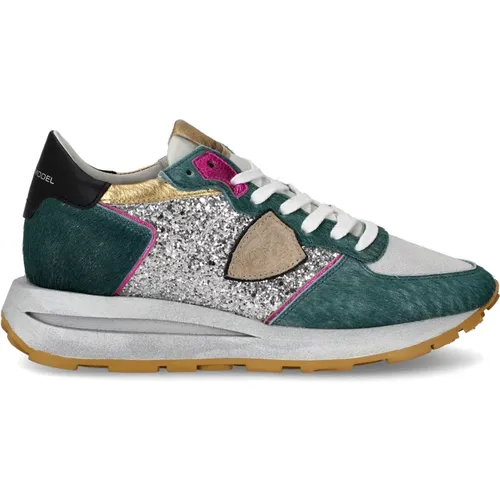 Sneakers Tropez Haute Running , Damen, Größe: 35 EU - Philippe Model - Modalova