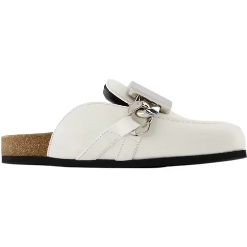 Weiße Leder Gourmet Loafers - Stil 17031-100 , Damen, Größe: 36 EU - JW Anderson - Modalova