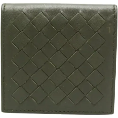 Pre-owned Leather wallets , female, Sizes: ONE SIZE - Bottega Veneta Vintage - Modalova