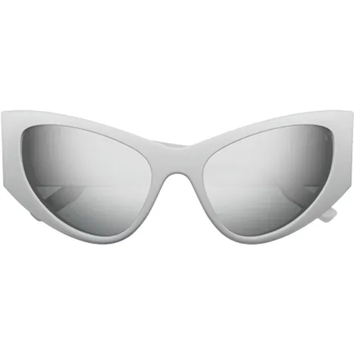 Grey Sunglasses for Women , female, Sizes: 56 MM - Balenciaga - Modalova