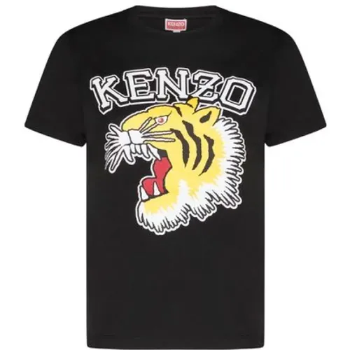 Stylisches T-Shirt , Damen, Größe: L - Kenzo - Modalova