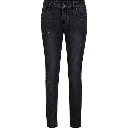 Slim Fit Jeans , Damen, Größe: M - Cartoon - Modalova