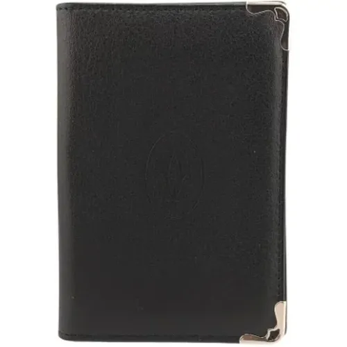 Pre-owned Wallets, female, , Size: ONE SIZE Pre-owned Leather wallets - Cartier Vintage - Modalova