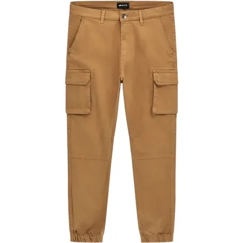 Straight Trousers, male, , Size: XL Cargo Pants - GAS - Modalova