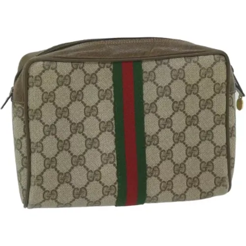 Pre-owned Canvas clutches , female, Sizes: ONE SIZE - Gucci Vintage - Modalova