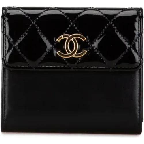 Pre-owned Wallets, female, , Size: ONE SIZE Pre-owned Leather wallets - Chanel Vintage - Modalova