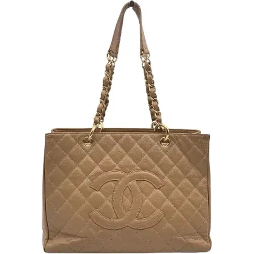 Pre-owned Tote Bags, female, , Size: ONE SIZE Pre-owned Leather chanel-bags - Chanel Vintage - Modalova