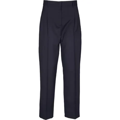 Wool Trousers with Darts , female, Sizes: S, XS - PS By Paul Smith - Modalova