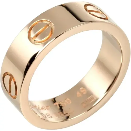 Pre-owned Jewellery, female, , Size: ONE SIZE Pre-owned Metal rings - Cartier Vintage - Modalova