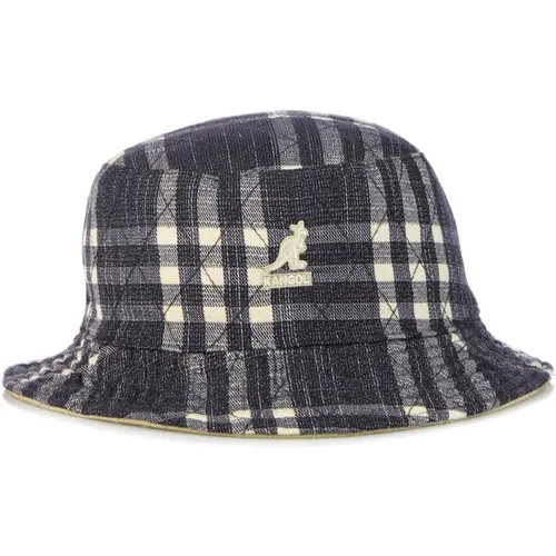 Wendbare Gesteppte Eimermütze Khaki/Navy - Kangol - Modalova