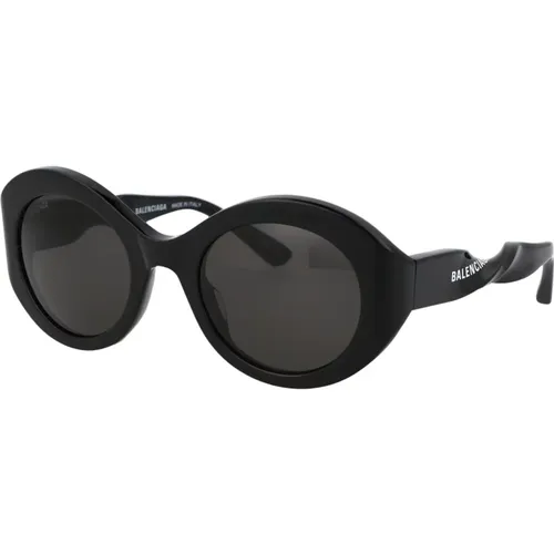 Stylische Sonnenbrille Bb0208S , Damen, Größe: 53 MM - Balenciaga - Modalova