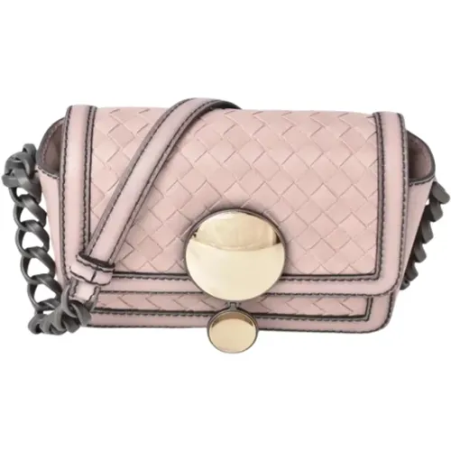 Pre-owned Cross Body Bags, female, , Size: ONE SIZE Pre-owned Leather clutches - Bottega Veneta Vintage - Modalova