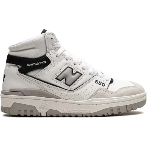 Weiße Lifestyle Unisex Schuhe , Herren, Größe: 43 EU - New Balance - Modalova