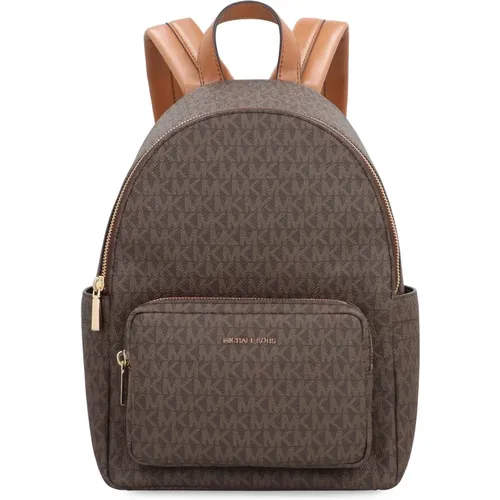 Backpacks, female, , Size: ONE SIZE Tanner Medium Signature Logo Backpack - Michael Kors - Modalova