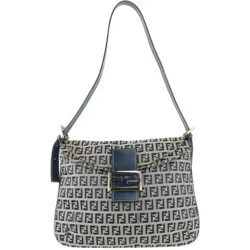 Pre-owned Shoulder Bags, female, , Size: ONE SIZE Pre-owned Canvas fendi-bags - Fendi Vintage - Modalova