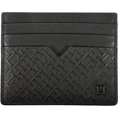 Leather Wallet , male, Sizes: ONE SIZE - Tommy Hilfiger - Modalova