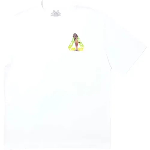 Limitierte Auflage Weiße T-Shirt , Herren, Größe: L - Palace - Modalova