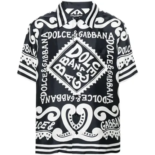 Shirts for Men , male, Sizes: XL - Dolce & Gabbana - Modalova