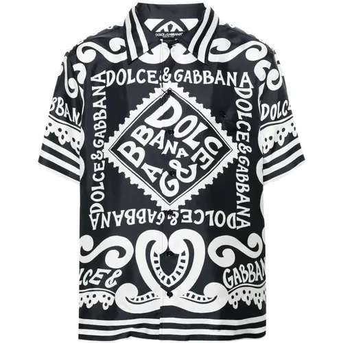 Shirts for Men , male, Sizes: XL, L - Dolce & Gabbana - Modalova