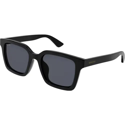 Grey Sunglasses , male, Sizes: 54 MM - Gucci - Modalova