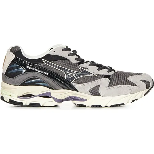 Grey Sneakers Unisex Comfort Style , male, Sizes: 8 UK, 4 1/2 UK, 9 UK, 7 1/2 UK, 6 UK, 9 1/2 UK, 10 1/2 UK, 8 1/2 UK - Mizuno - Modalova