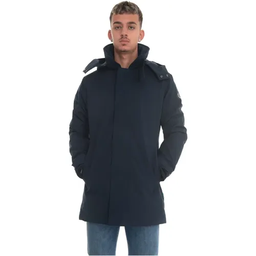 Parkas, male, , Size: 2XL Polyamide Hooded Jacket - Save The Duck - Modalova