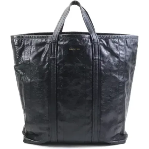 Pre-owned Tote Bags, unisex, , Size: ONE SIZE Pre-owned Leather handbags - Balenciaga Vintage - Modalova