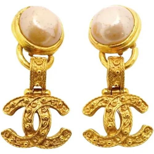 Pre-owned Jewellery, female, , Size: ONE SIZE Pre-owned Gold chanel-jewelry - Chanel Vintage - Modalova