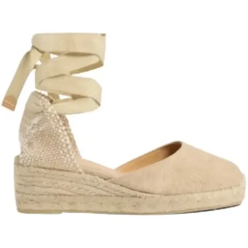 Woven Wedge Espadrilles Sandal , female, Sizes: 7 UK, 8 UK, 6 UK - Castañer - Modalova