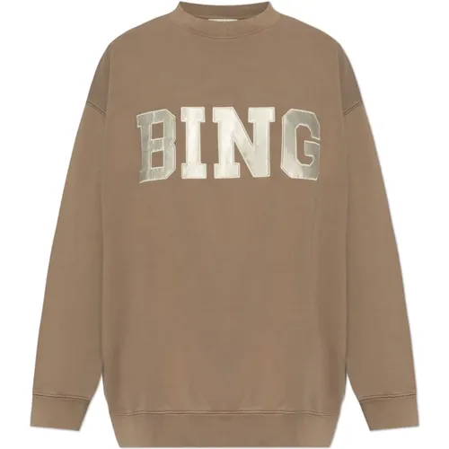 Sweatshirt mit Logo Anine Bing - Anine Bing - Modalova