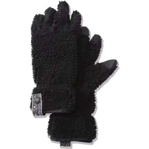 Gloves, male, , Size: ONE SIZE Winter Fleece Gloves with Jacquard Tape - Gramicci - Modalova