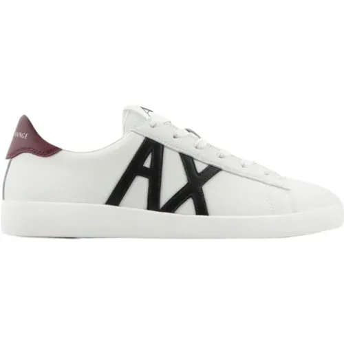 Sneakers, male, , Size: 8 US Low Top Sneakers - Armani Exchange - Modalova