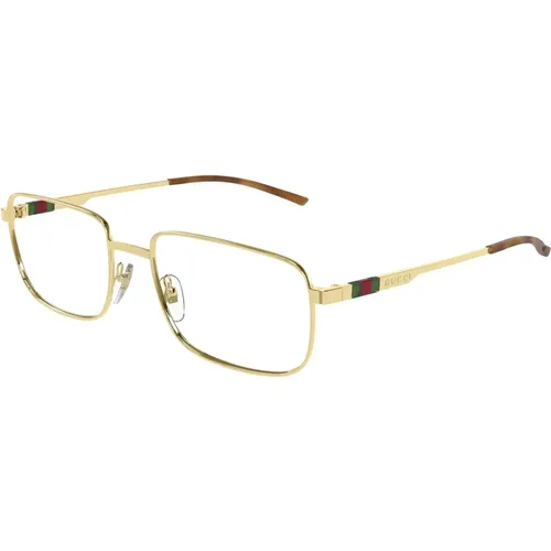 Modische Brille in Schwarz , Herren, Größe: 55 MM - Gucci - Modalova