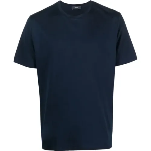 Stylish Men`s T-Shirt 9200 , male, Sizes: 3XL, 2XL, L, XL - Herno - Modalova