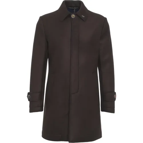 Single-Breasted Coats, male, , Size: 3XL Land Coat - BOB - Modalova