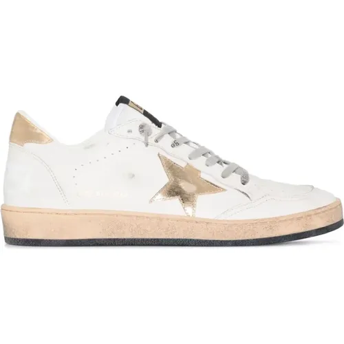 Sneakers mit abgenutztem Stern , Damen, Größe: 38 EU - Golden Goose - Modalova