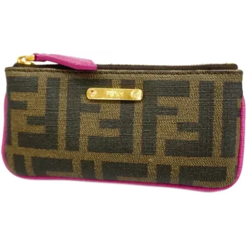 Pre-owned Plastic wallets , female, Sizes: ONE SIZE - Fendi Vintage - Modalova