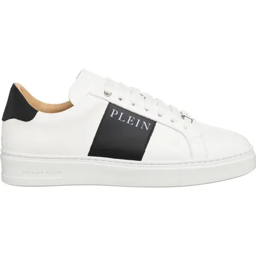 Einfache Low-Top Schnürsneakers , Herren, Größe: 41 EU - Philipp Plein - Modalova