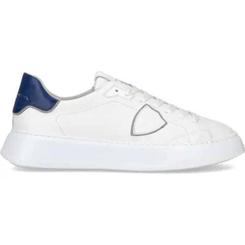 Sneakers Temple Tennis , Herren, Größe: 45 EU - Philippe Model - Modalova