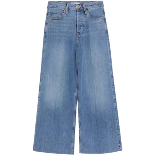 Cropped Wide Leg Jeans , Damen, Größe: W31 - Tommy Hilfiger - Modalova