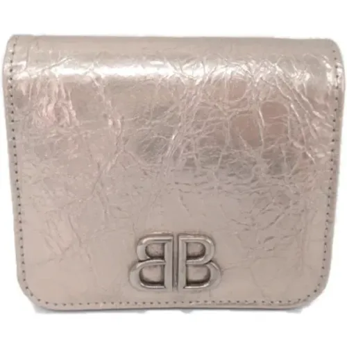 Pre-owned Wallets, female, , Size: ONE SIZE Pre-owned Leather wallets - Balenciaga Vintage - Modalova