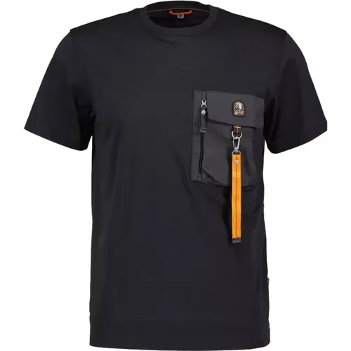 Mojave T-Shirt mit Tasche , Herren, Größe: M - Parajumpers - Modalova