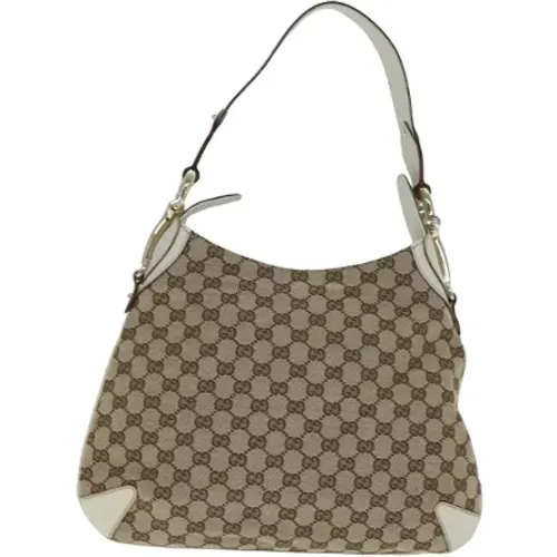 Pre-owned Shoulder Bags, female, , Size: ONE SIZE Pre-owned Canvas gucci-bags - Gucci Vintage - Modalova